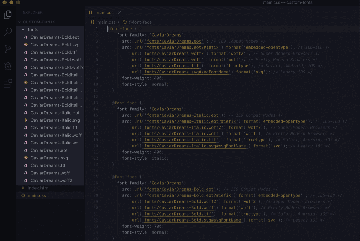 Using specific face for @font-face in TTF file containing multiple faces -  HTML & CSS - SitePoint Forums